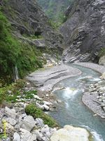 Rivier in Taroko